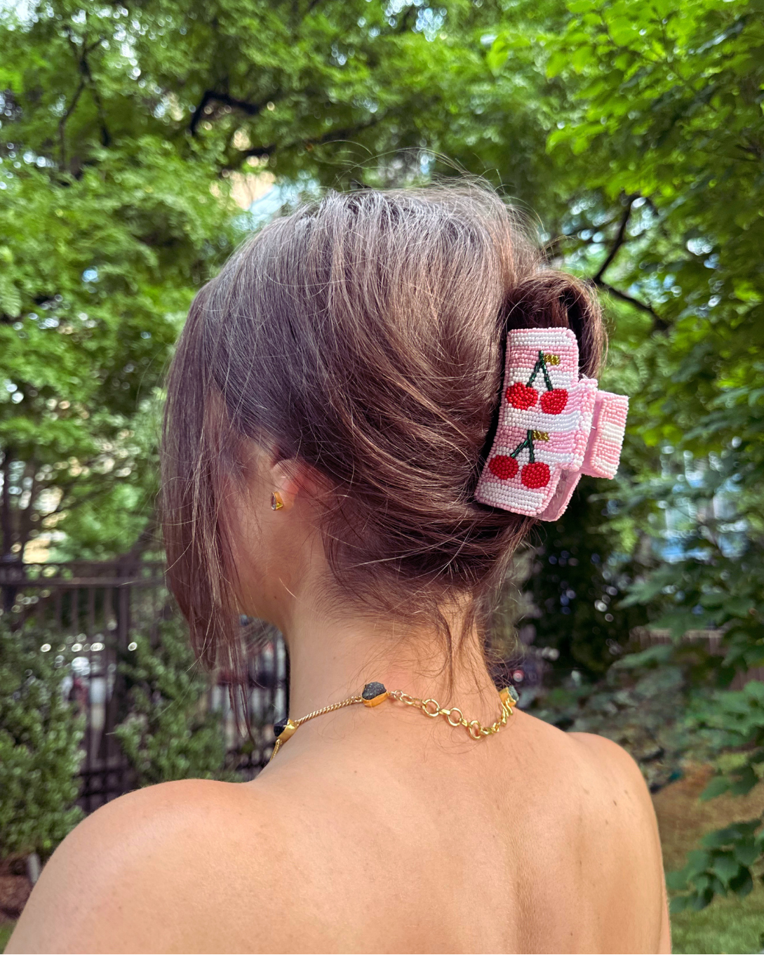 Cherry Hair Clip